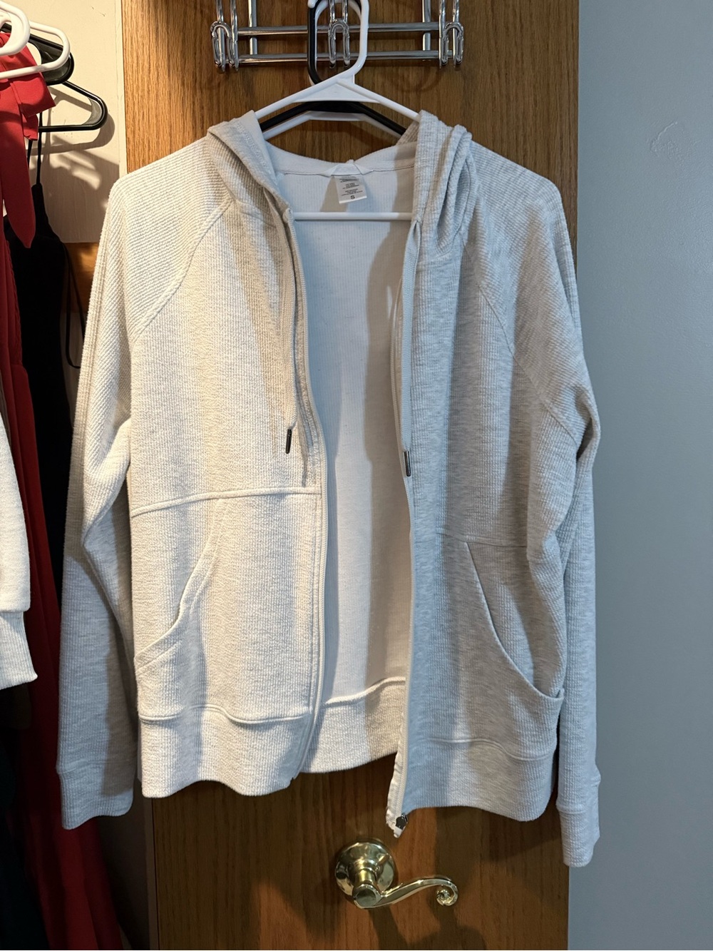 Jockey Cream Ribbed Tank Top